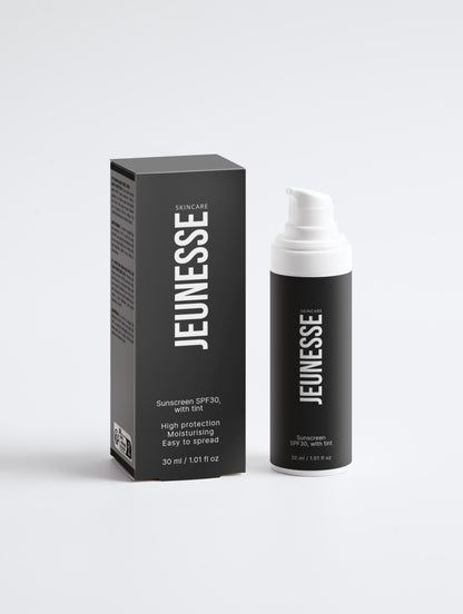 Jeunesse Sunscreen SPF30, with tint