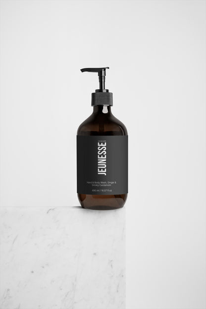 Jeunesse Hand & Body Wash, Ginger & Smoky Cardamom